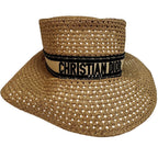 Dior D Bobby Wide Brim Hat Beige — view 2