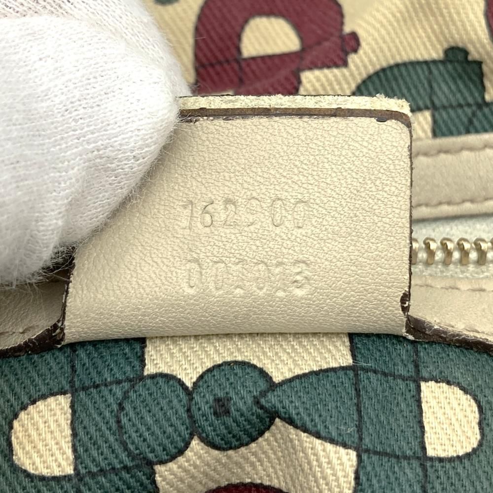 Gucci Guccissima Tote Bag Leather GG Beige — view 8