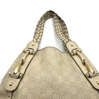 Gucci Guccissima Tote Bag Leather GG Beige — view 3