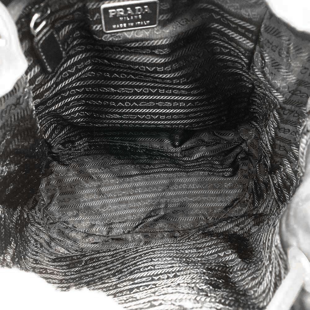 Prada Backpack Nylon Black Vintage — view 6