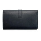 Saint Laurent Wallet Bifold YSL Logo Gold Black — view 2