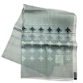Louis Vuitton Lace Shawl Monogram Pattern Silk Cm Gray Scarf