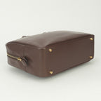 Hermes Plume 32 Tote Box Calf Brown Gold Handbag Business — view 6
