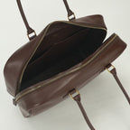 Hermes Plume 32 Tote Box Calf Brown Gold Handbag Business — view 8
