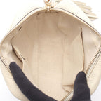 Gucci Shoulder Bag Soho Disco Interlocking Ivory Leather — view 3