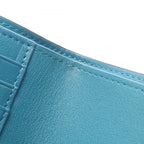 Loewe Trifold Wallet Anagram Vertical Small Blue Leather — view 7