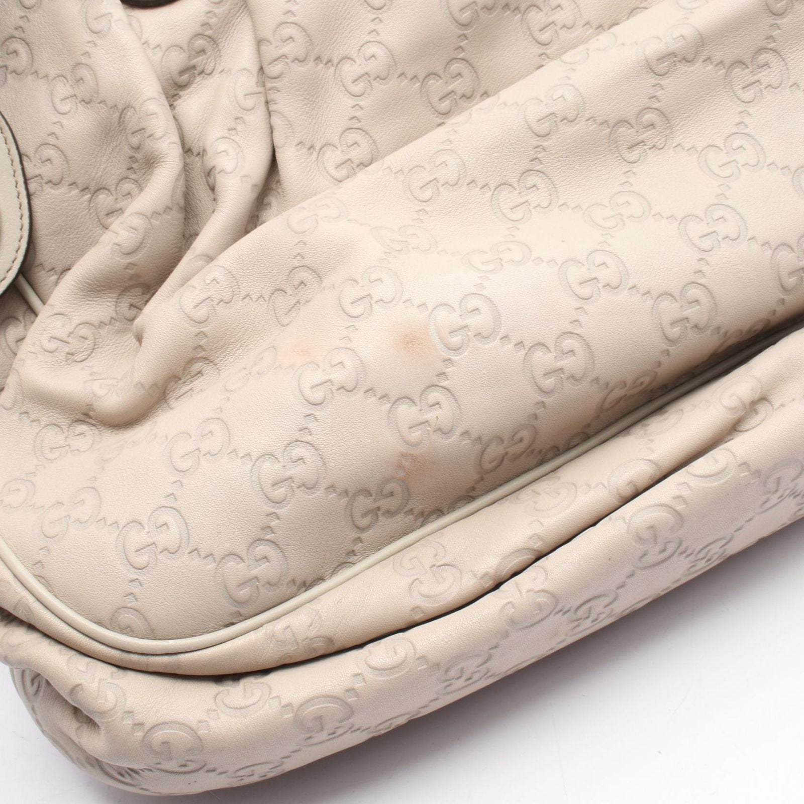 Gucci Tote Guccissima Beige Leather Guccissima — view 7