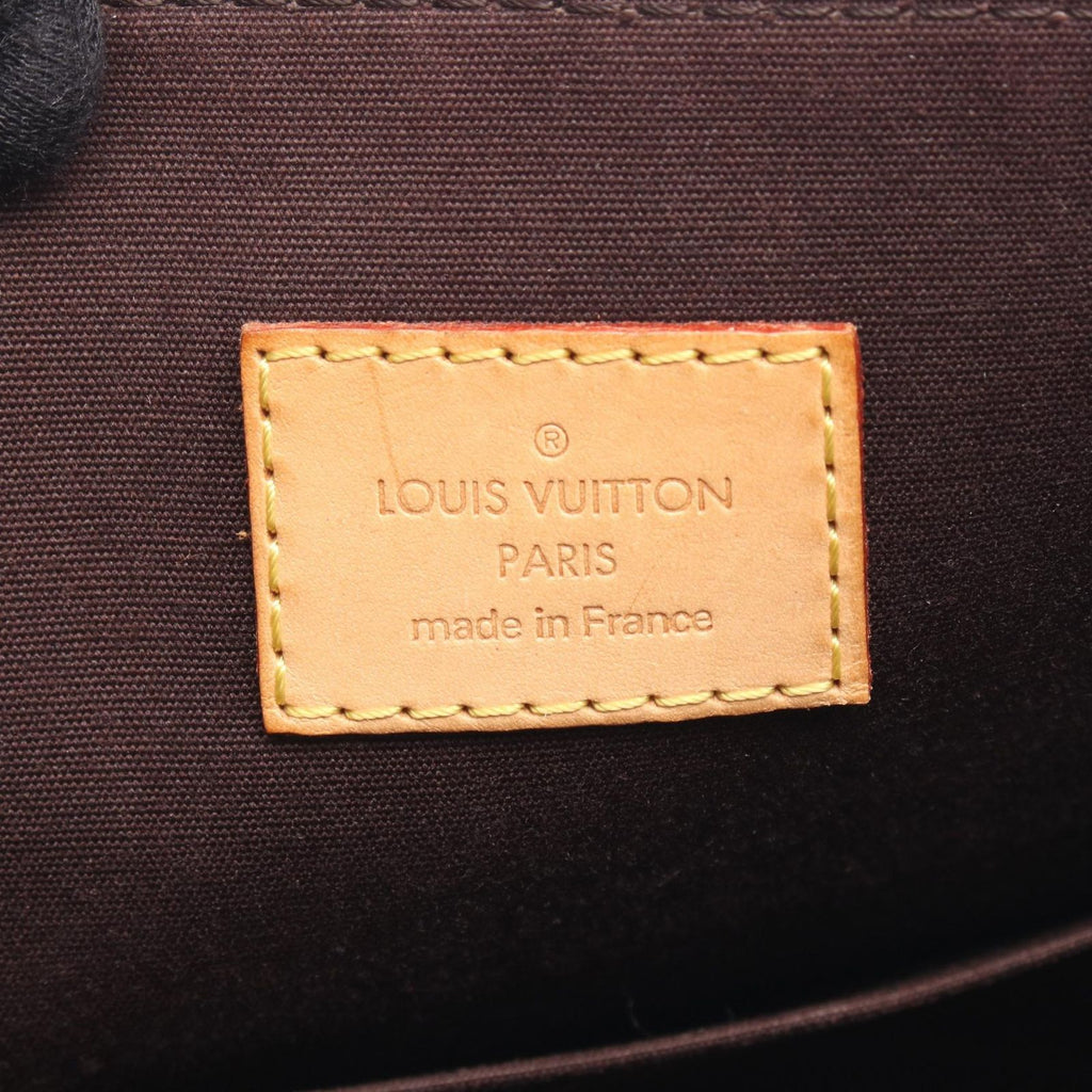 Louis Vuitton Tote Bellevue GM Monogram Vernis Amarante Leather — view 4