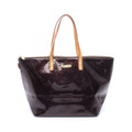 Louis Vuitton Tote Bellevue GM Monogram Vernis Amarante Leather