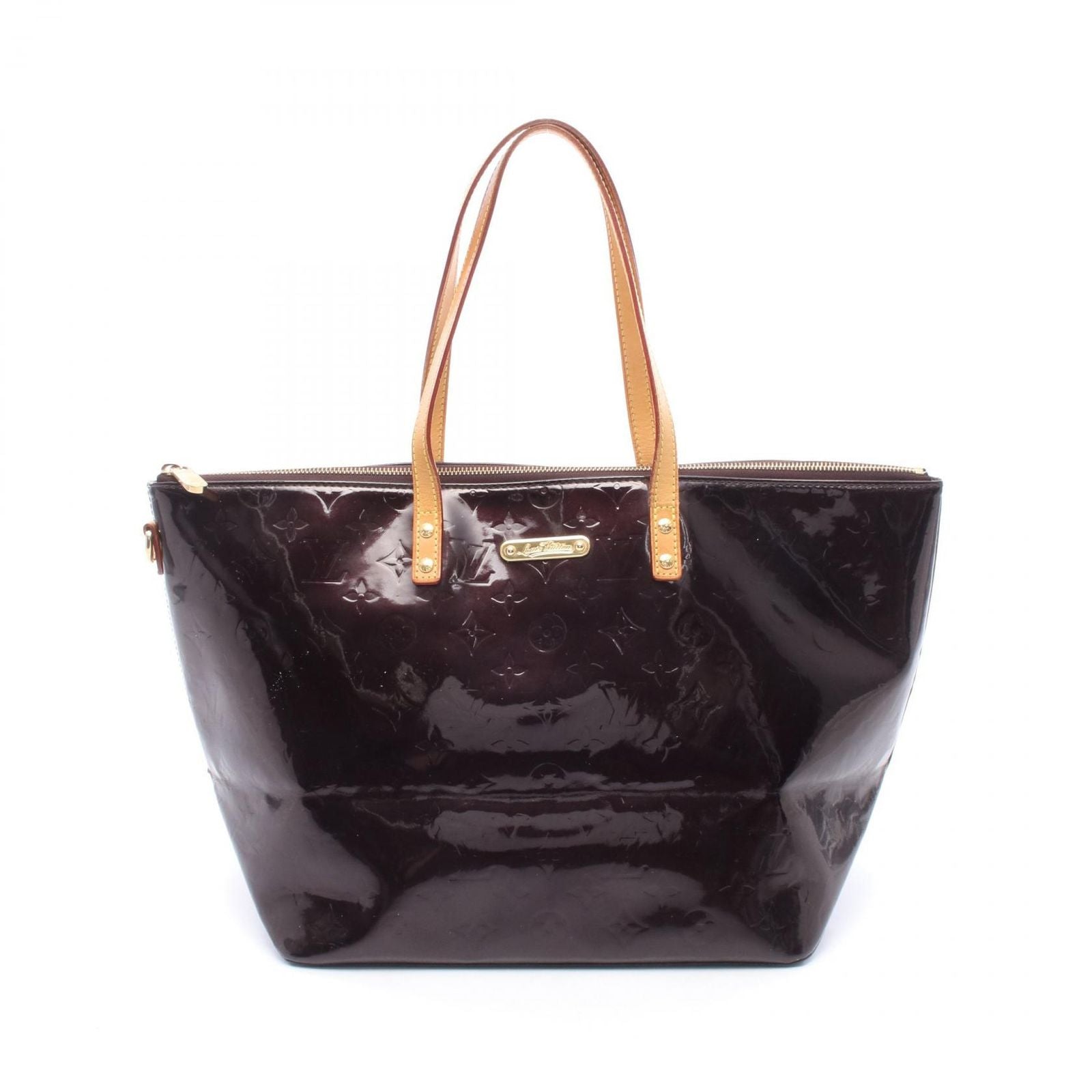 Louis Vuitton Tote Bellevue GM Monogram Vernis Amarante Leather
