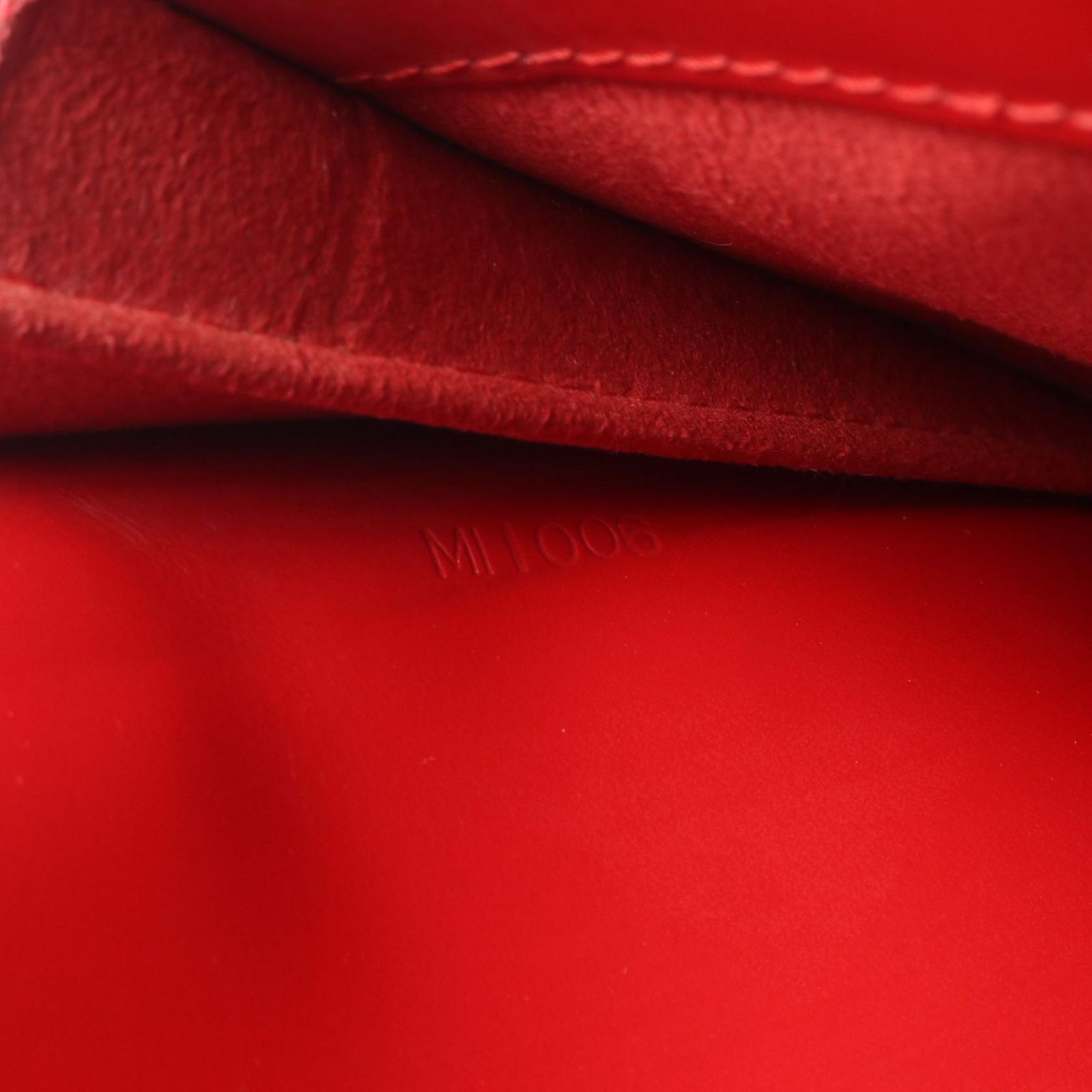 Louis Vuitton Handbag Pont Neuf Epi Castilian Red Leather — view 5