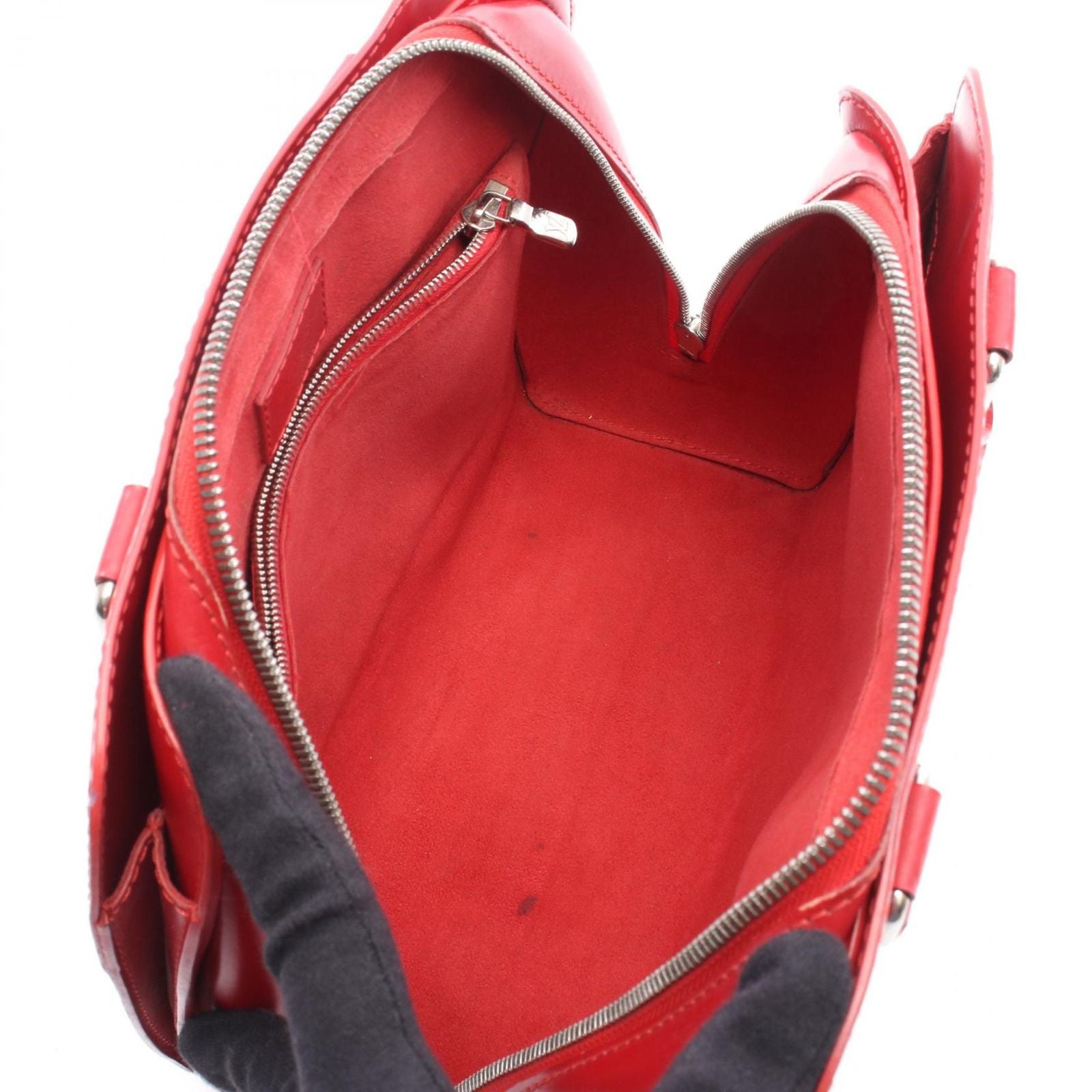 Louis Vuitton Handbag Pont Neuf Epi Castilian Red Leather — view 3
