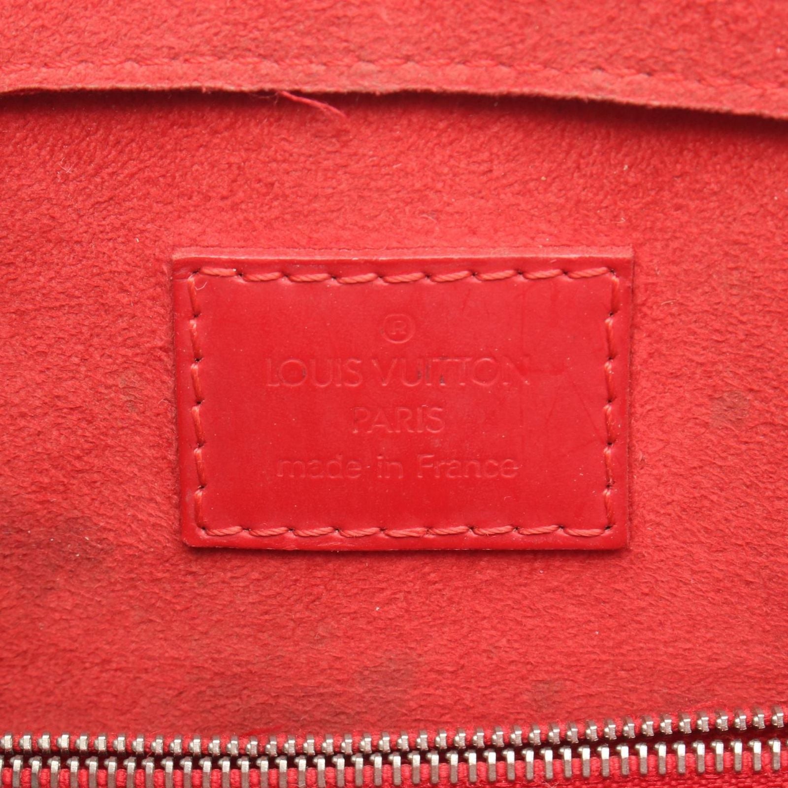 Louis Vuitton Handbag Pont Neuf Epi Castilian Red Leather — view 4