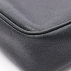 Saint Laurent Paris Shoulder Bag Lou Monogram Black Leather — view 7