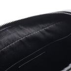 Saint Laurent Paris Shoulder Bag Lou Monogram Black Leather — view 5