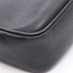 Saint Laurent Paris Shoulder Bag Lou Monogram Black Leather — view 6