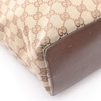 Gucci Tote GG Canvas Beige Dark Brown — view 6