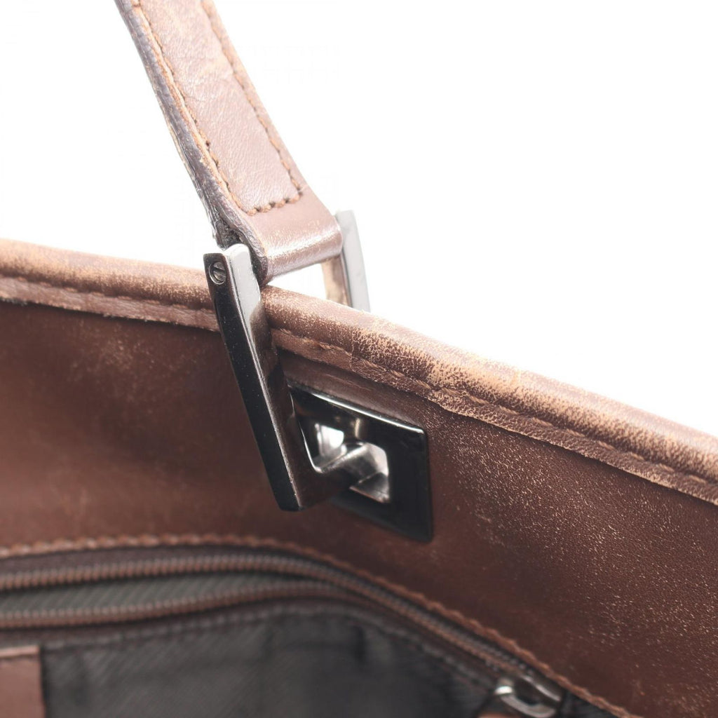 Gucci Tote GG Canvas Beige Dark Brown — view 8