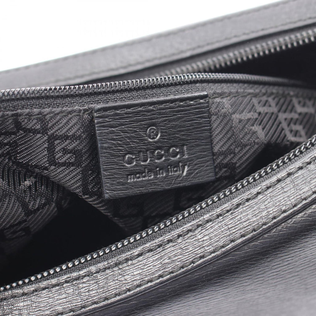 Gucci Shoulder Bag 001 Black Leather — view 4