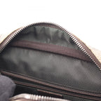 Gucci Shoulder Bag GG Supreme Beige Dark Brown Canvas Leather — view 5