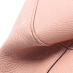 Gucci Tote Bree Beige Pink Canvas Leather — view 9