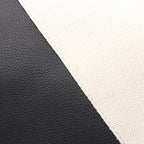 Bottega Veneta Tote Basket Ivory Black Canvas Leather — view 7