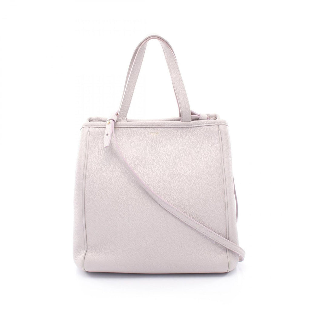 Celine Tote Small Fold Cover 2-Way Light Purple Leather