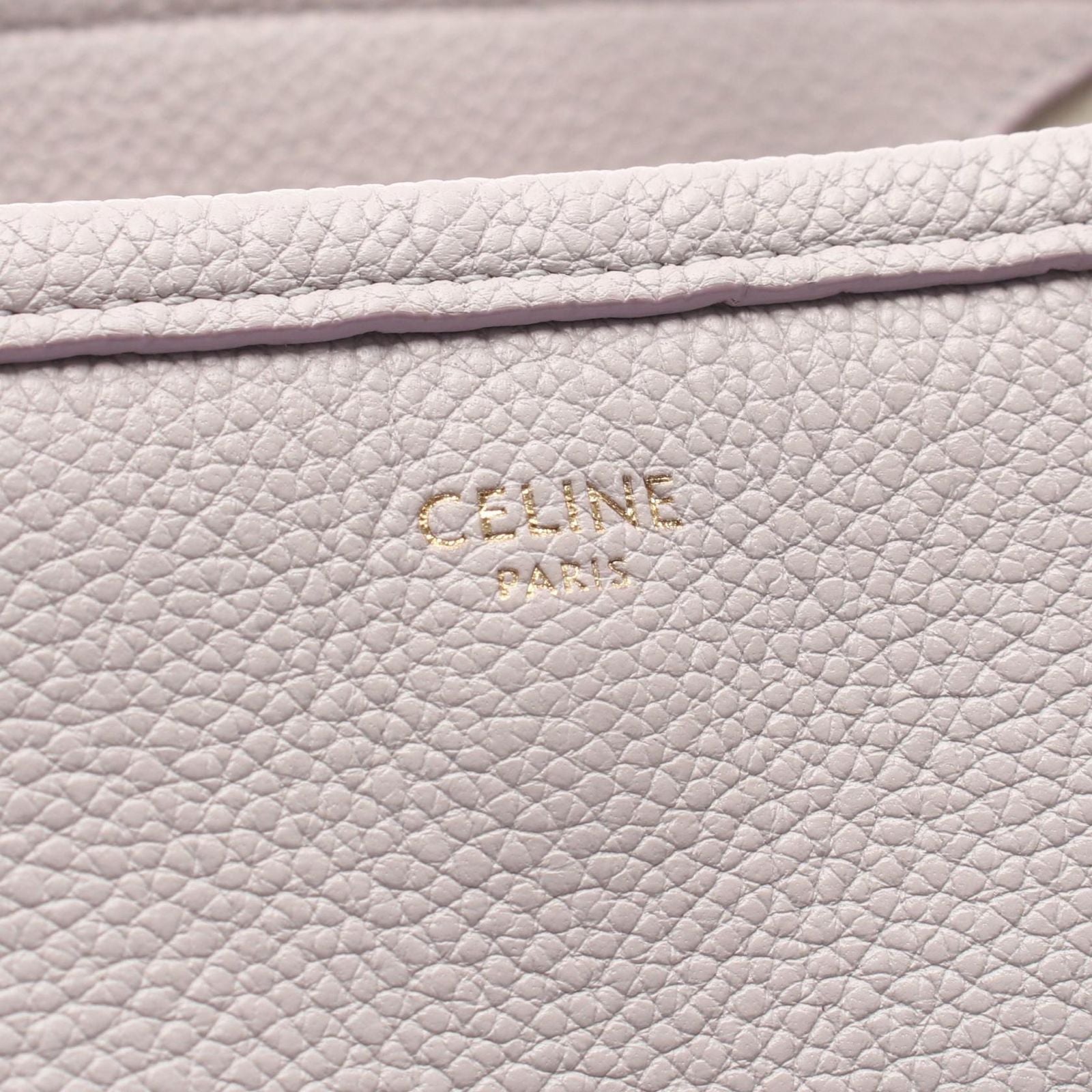 Celine Tote Small Fold Cover 2-Way Light Purple Leather — view 4