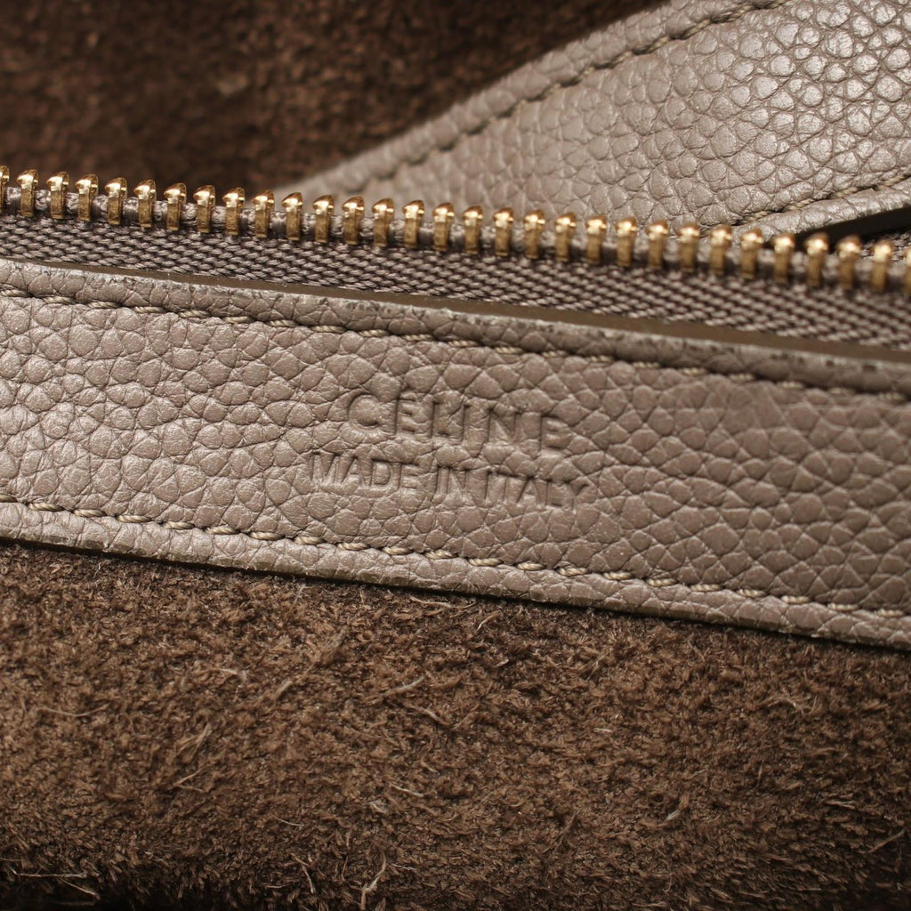 Celine Tote Cabas Phantom Small Gray Leather — view 4