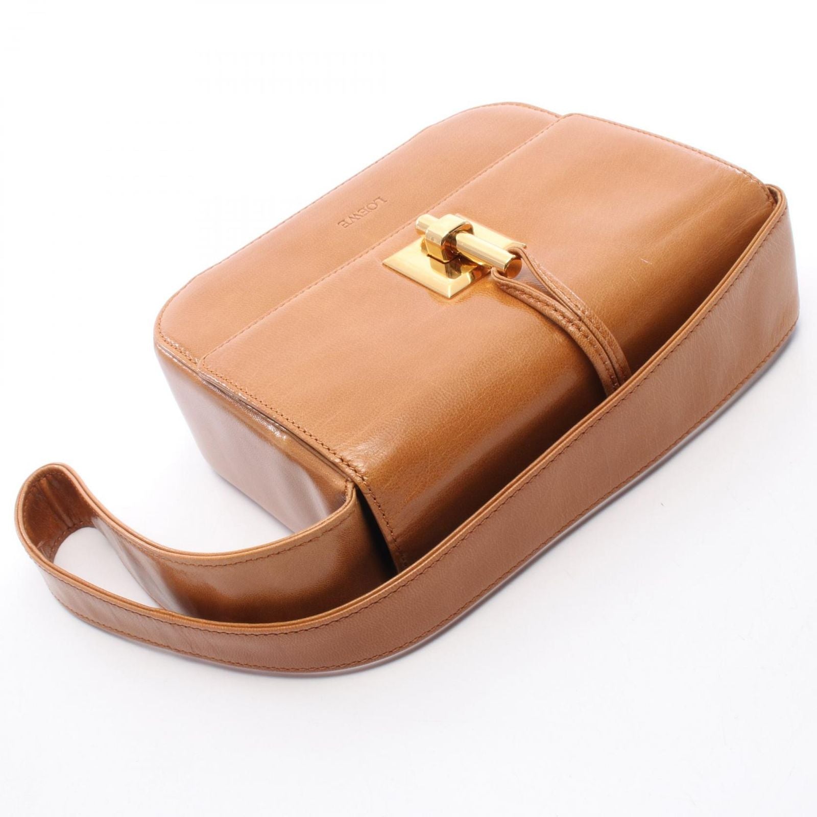 Loewe Shoulder Bag Brown Leather — view 6