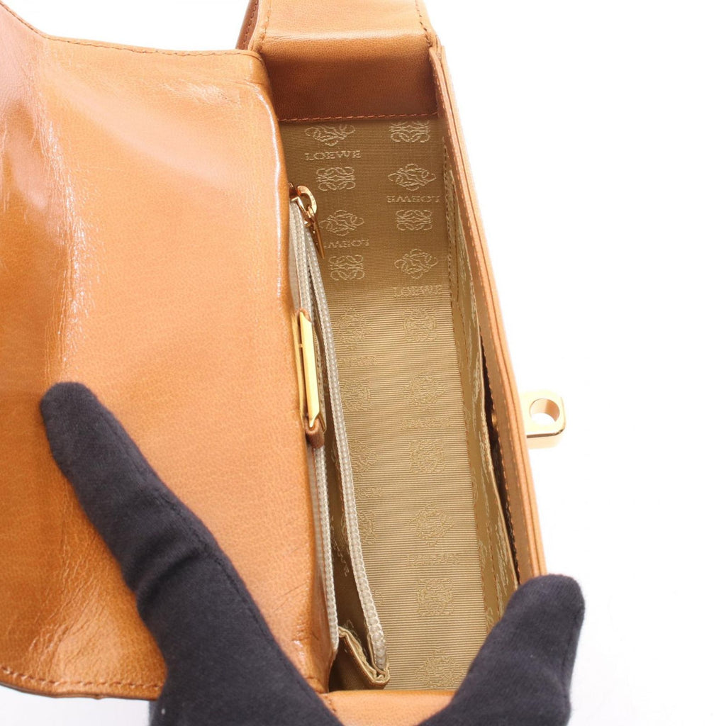 Loewe Shoulder Bag Brown Leather — view 3