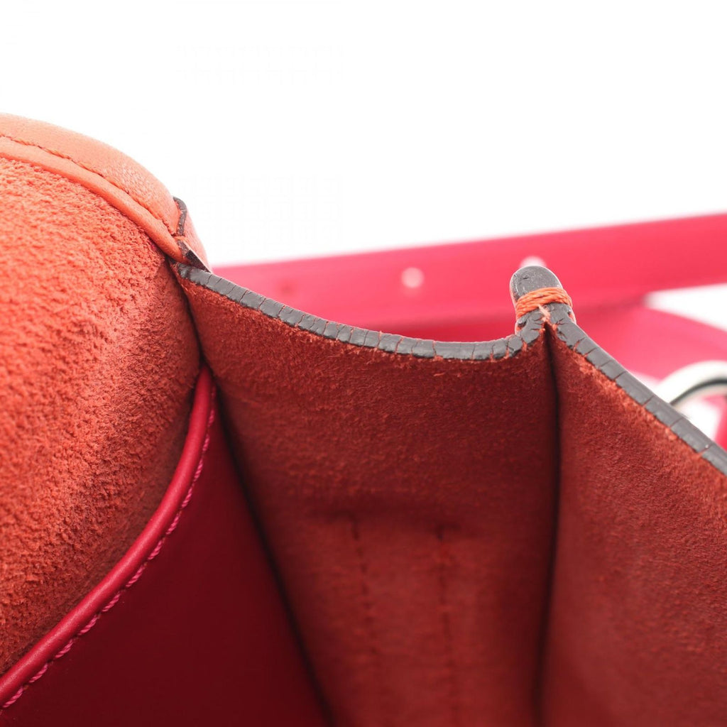 Loewe Shoulder Bag Ines Rose Orange Leather — view 8