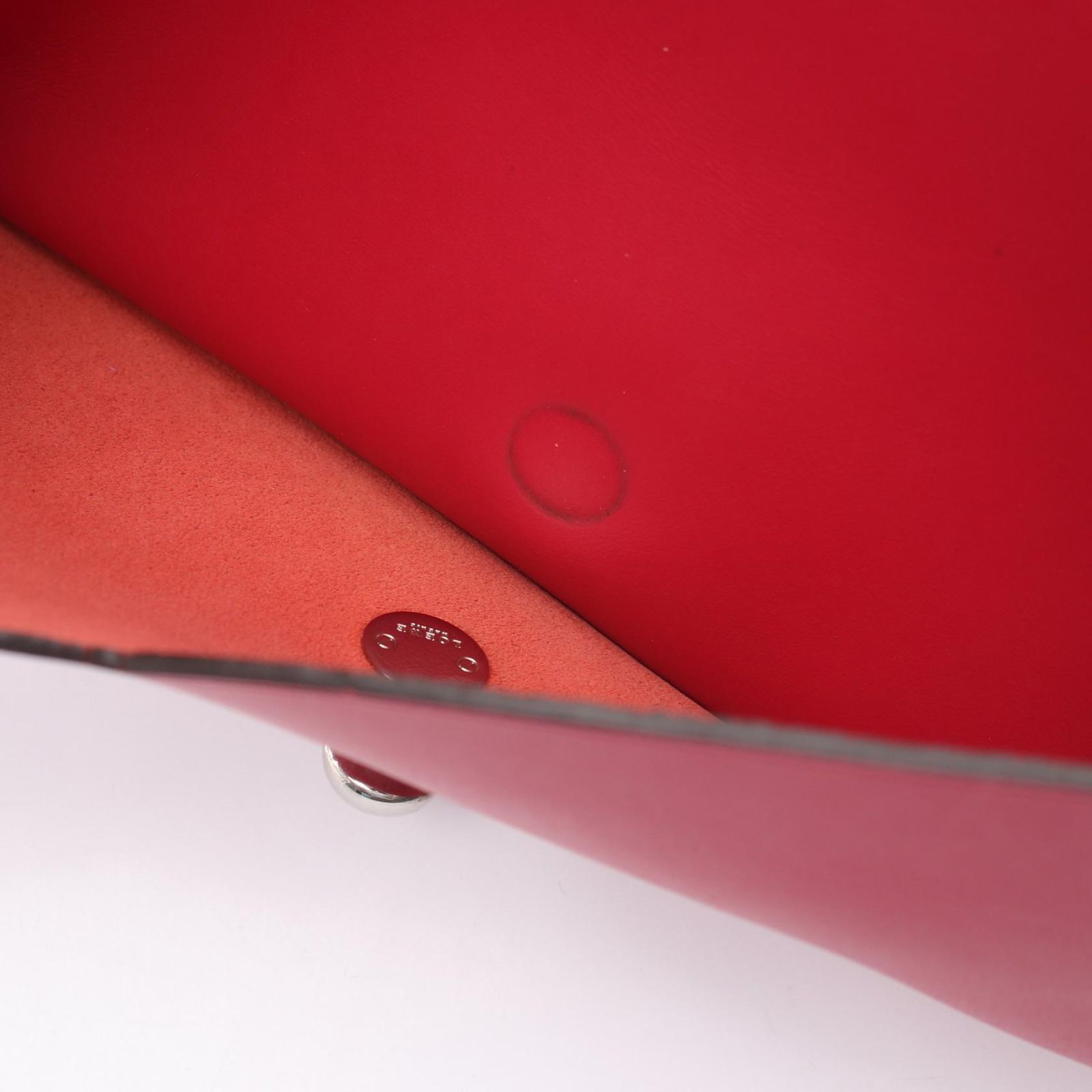 Loewe Shoulder Bag Ines Rose Orange Leather — view 9