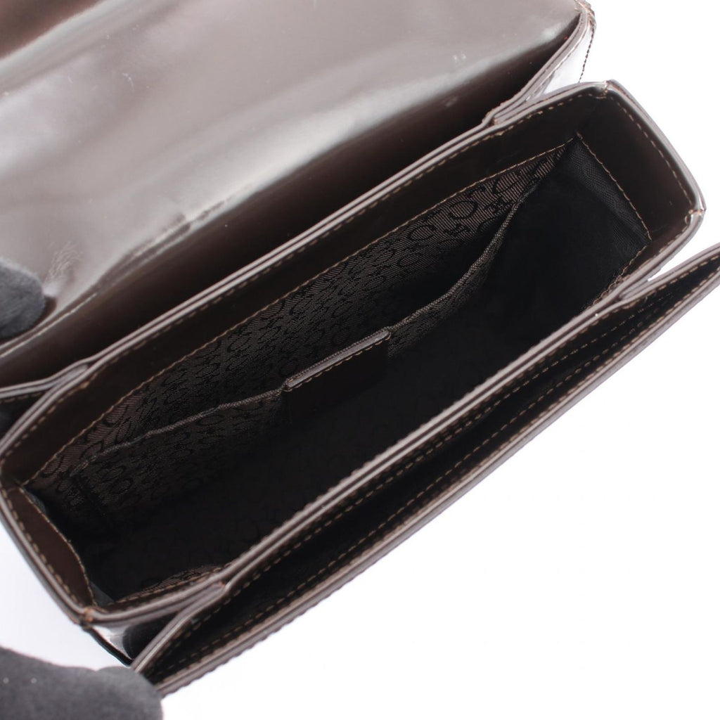 Celine Handbag Dark Brown Leather — view 3