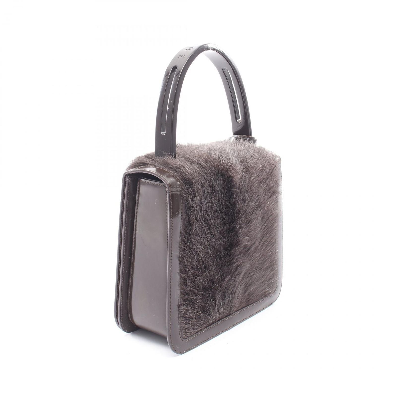 Celine Handbag Dark Brown Leather — view 2