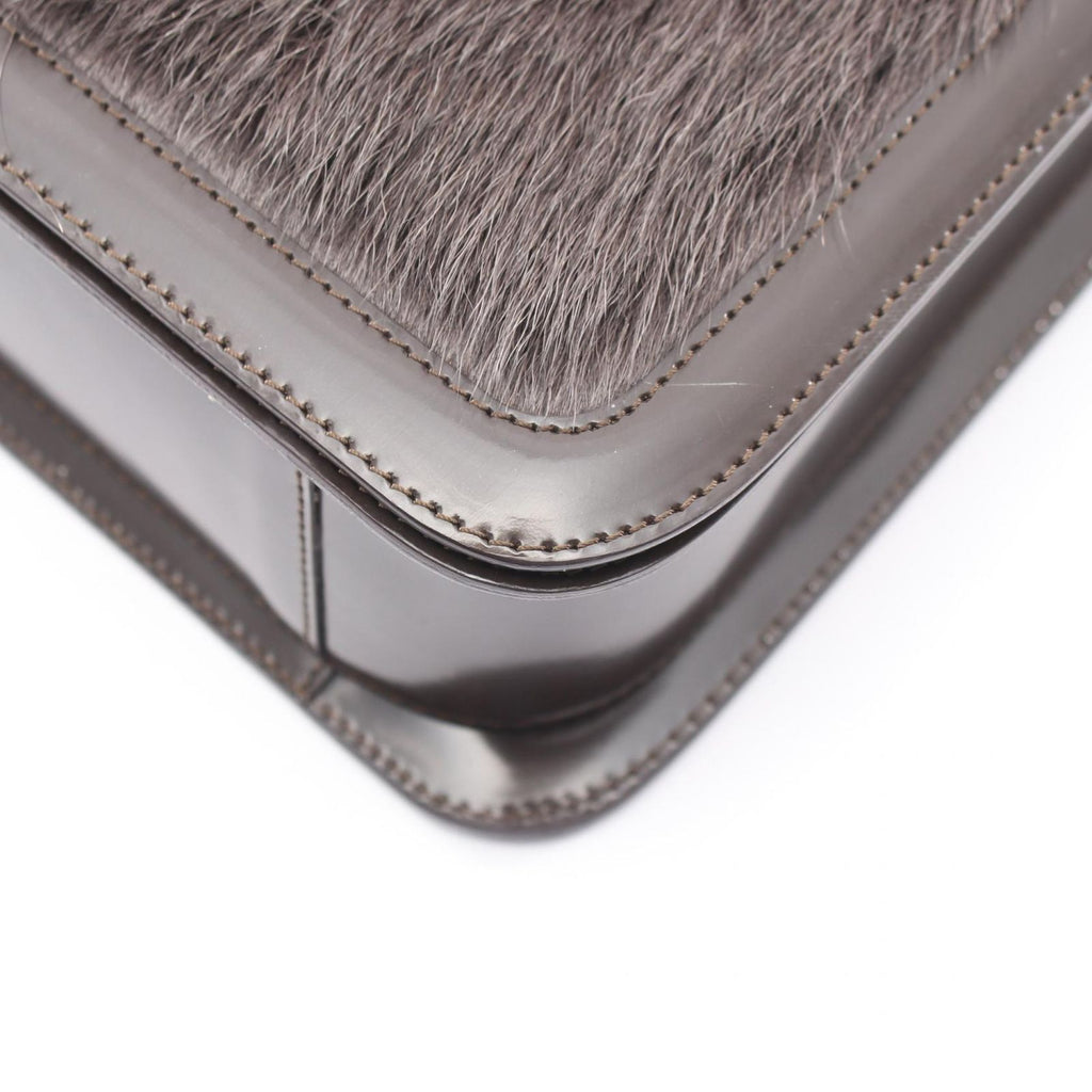 Celine Handbag Dark Brown Leather — view 5