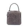 Celine Handbag Dark Brown Leather
