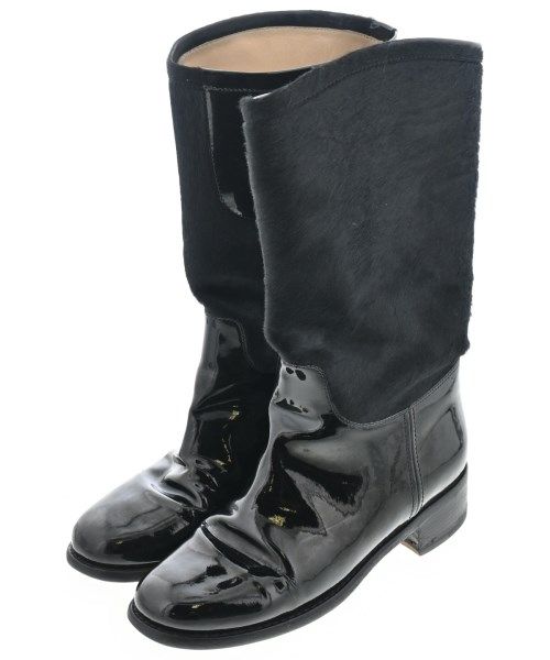 Chanel Boots Black