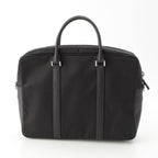 Prada Tessuto Nylon 2-Way Hand Shoulder Business Bag Triangle Logo Bag Black — view 4