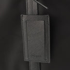 Prada Tessuto Nylon 2-Way Hand Shoulder Business Bag Triangle Logo Bag Black — view 9