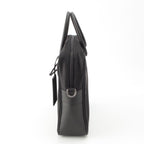 Prada Tessuto Nylon 2-Way Hand Shoulder Business Bag Triangle Logo Bag Black — view 3