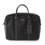 Prada Tessuto Nylon 2-Way Hand Shoulder Business Bag Triangle Logo Bag Black