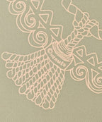 Hermes Bandana Scarf Khaki — view 5
