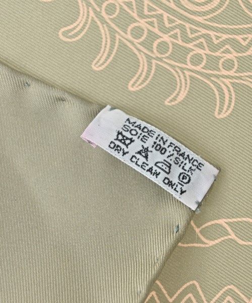 Hermes Bandana Scarf Khaki — view 6