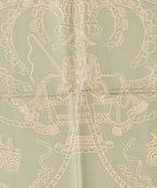 Hermes Bandana Scarf Khaki — view 4