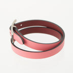 Hermes Behapi Double Tour Bracelet Swift Pink Bordeaux — view 2