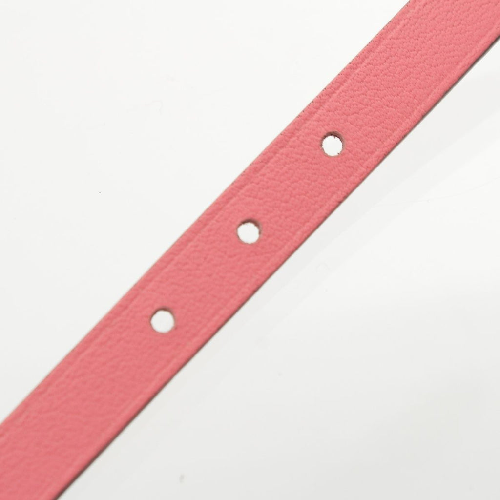 Hermes Behapi Double Tour Bracelet Swift Pink Bordeaux — view 7