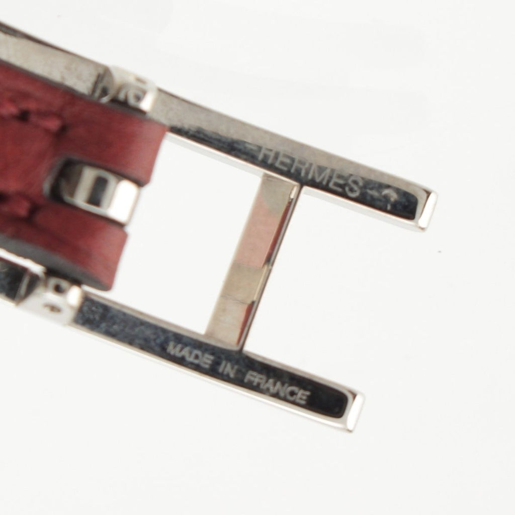 Hermes Behapi Double Tour Bracelet Swift Pink Bordeaux — view 9