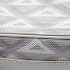 Dior Shoulder Bag CD Diamond Rango 22 Gray Canvas Leather CD — view 7