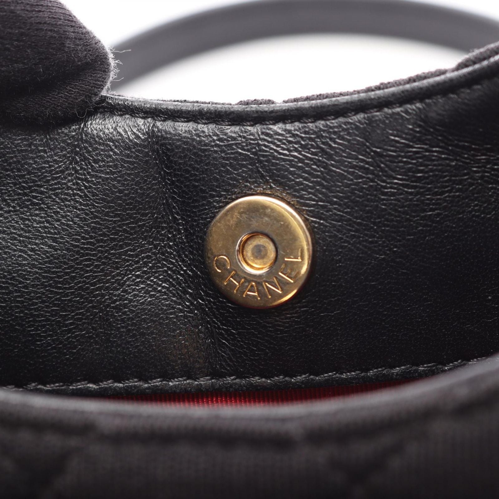 Chanel Shoulder Bag Quilted Small Hobo Black — view 6